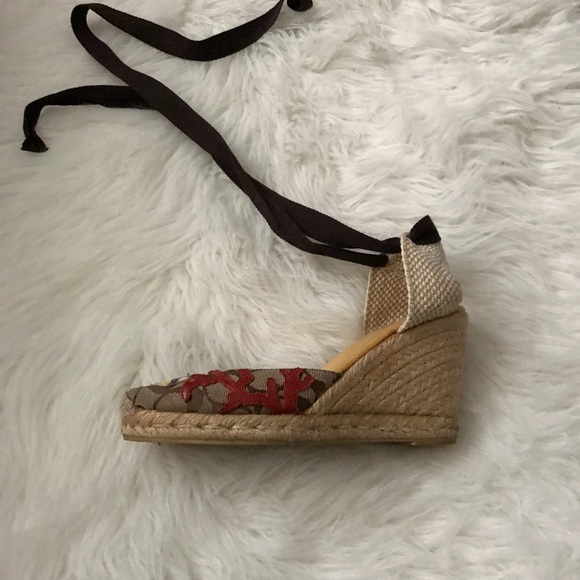 Coach Laced Wedges - Picture 3 of 6